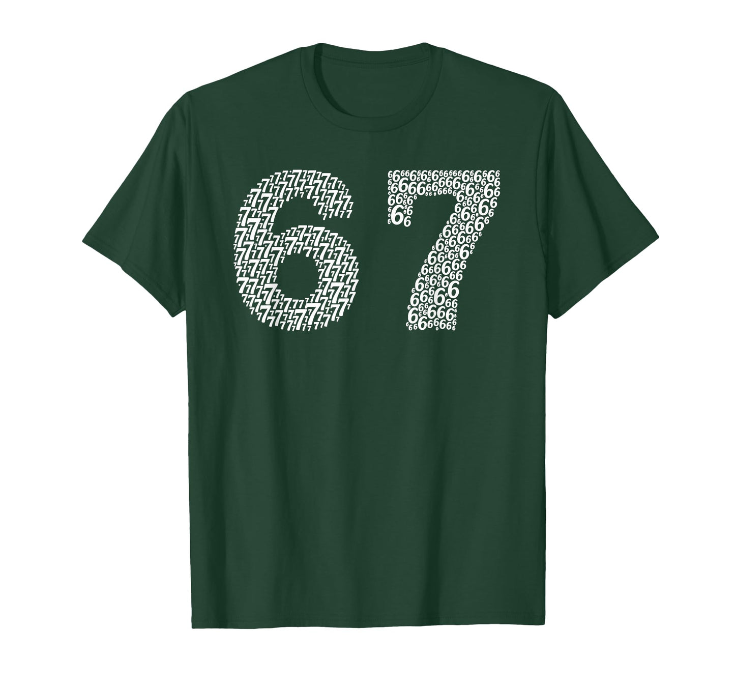 67 Sixty Seven Halloween Costume Design Funny 6 7 Meme T-Shirt