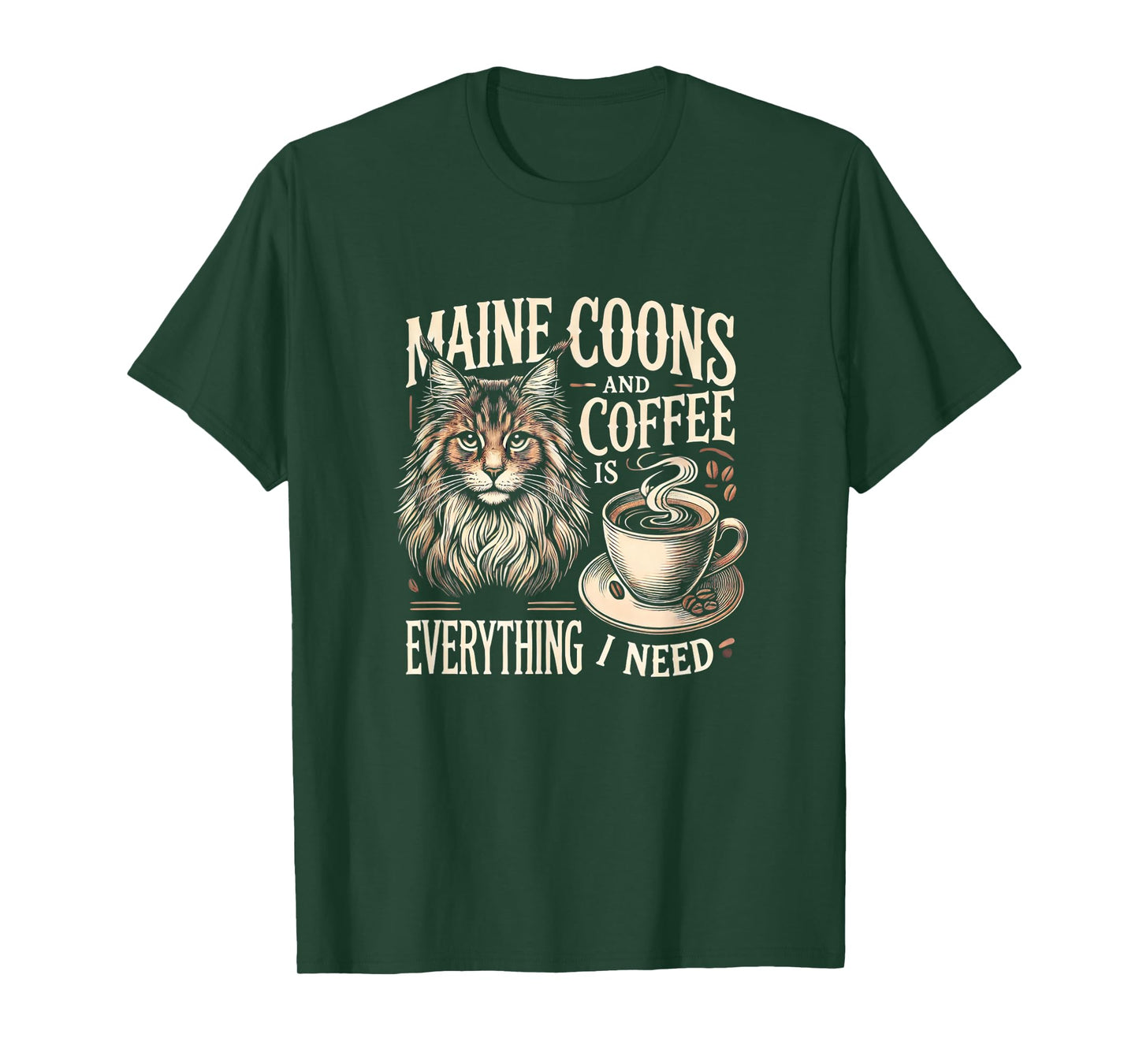 Maine Coon Lover Maine Coon Cat Maine Coons T-Shirt for Men Women