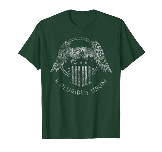 American Patriotic design Eagle Freedom e pluribus unum T-Shirt