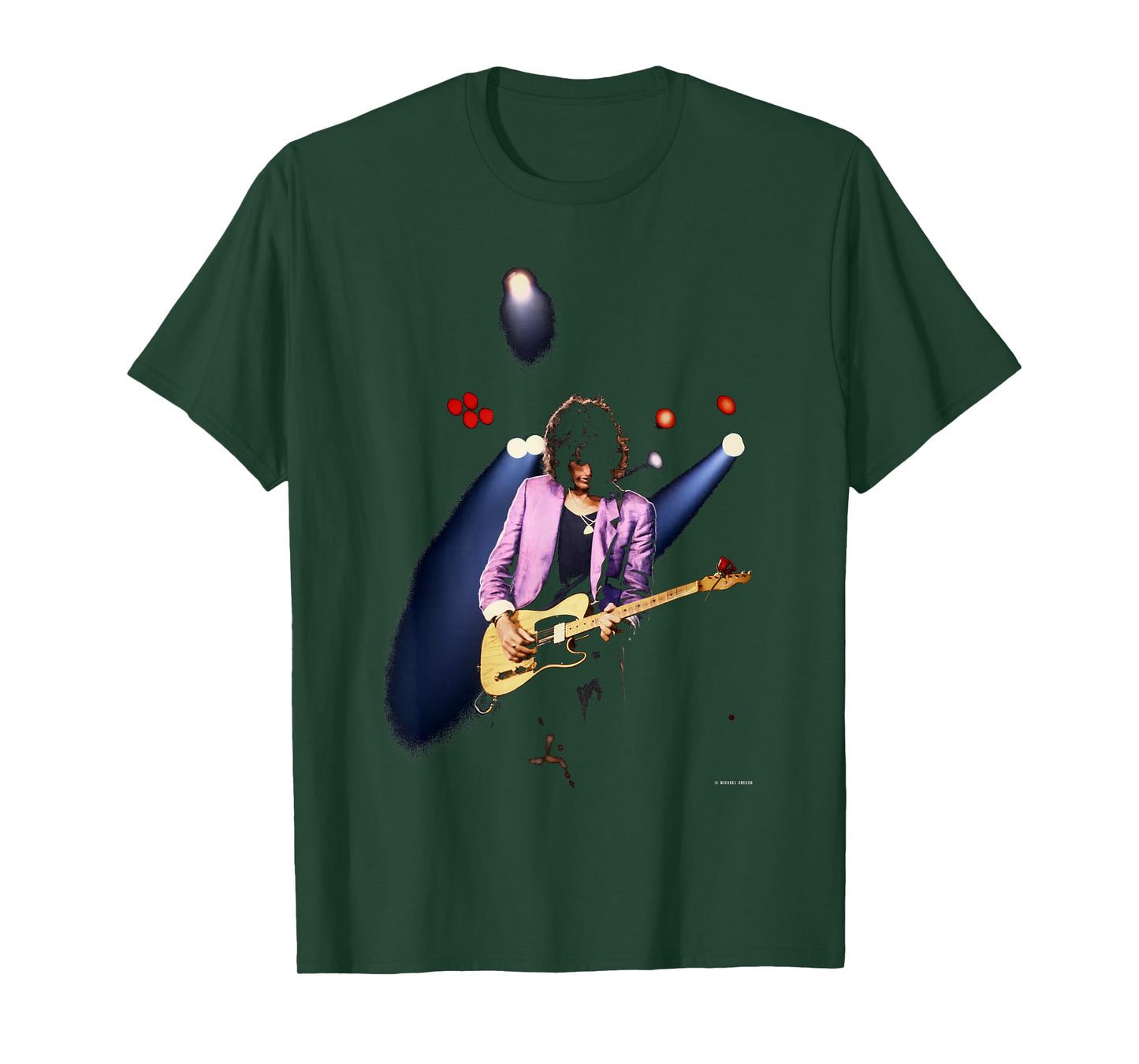 Aerosmith Live in Boston Joe Perry by Michael Grecco T-Shirt