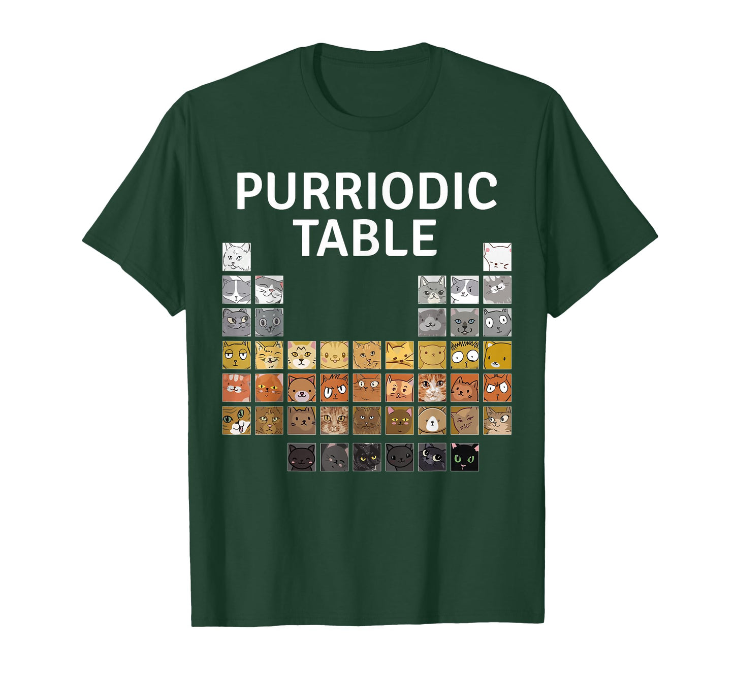 Chemistry Cat - Purriodic Table - Chemistry Pun Chemist T-Shirt