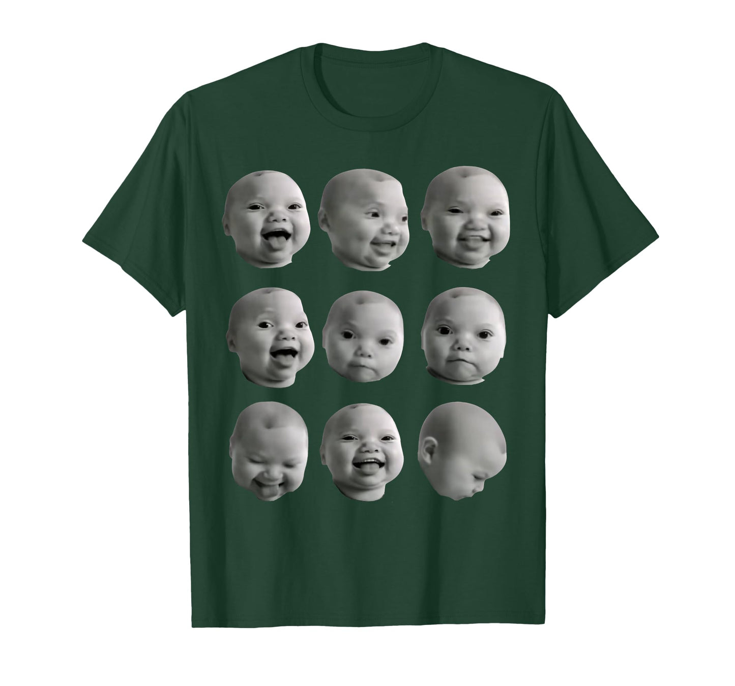 Funny Niche Baby gen z Meme ai Viral Giggling AI Laughing T-Shirt