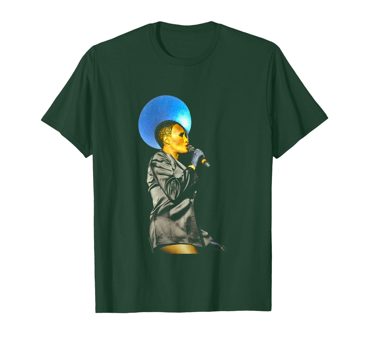 Grace Jones Performing Live By Everard Smith T-Shirt