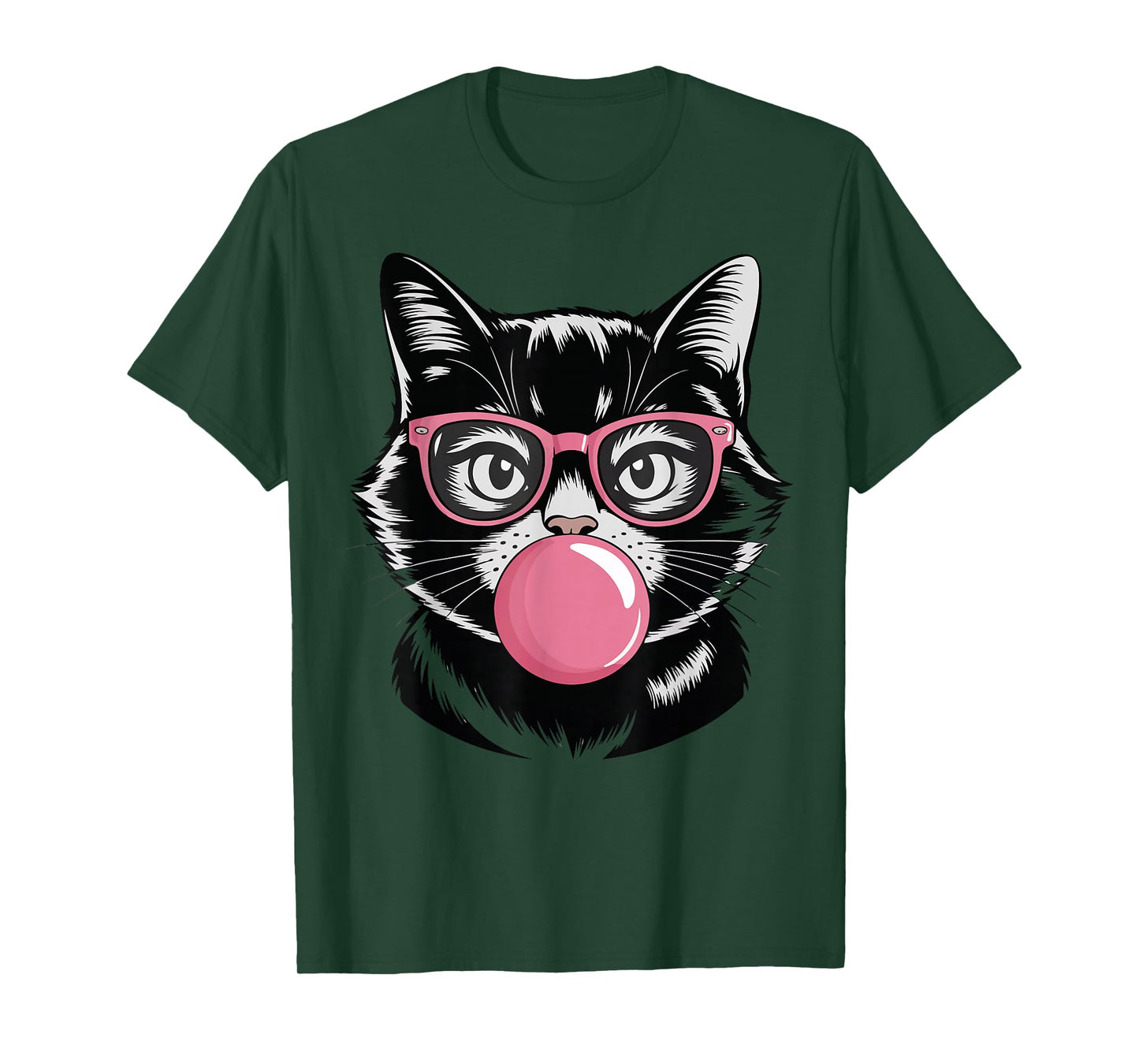 Cute Cat Bubble for Women Funny Cat Lovers T-Shirt
