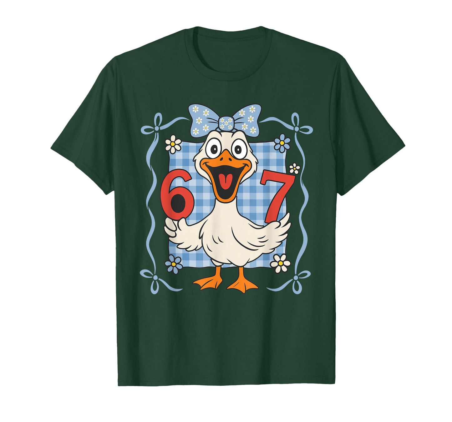 67 Meme Funny Goose Teacher Halloween Six Seven Meme T-Shirt