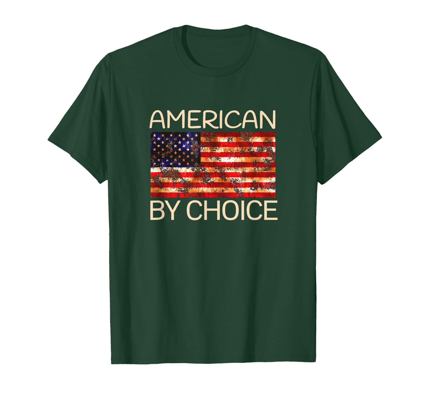 American By Choice US Citizenship T-Shirt