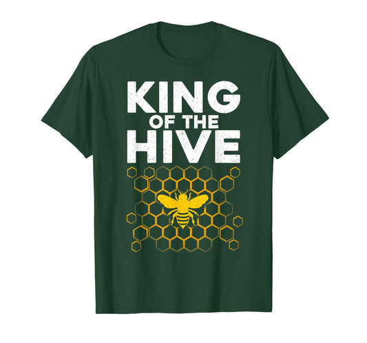 Cool Beekeeper Art For Men Boys Bee Beekeeping Bee Keeper T-Shirt