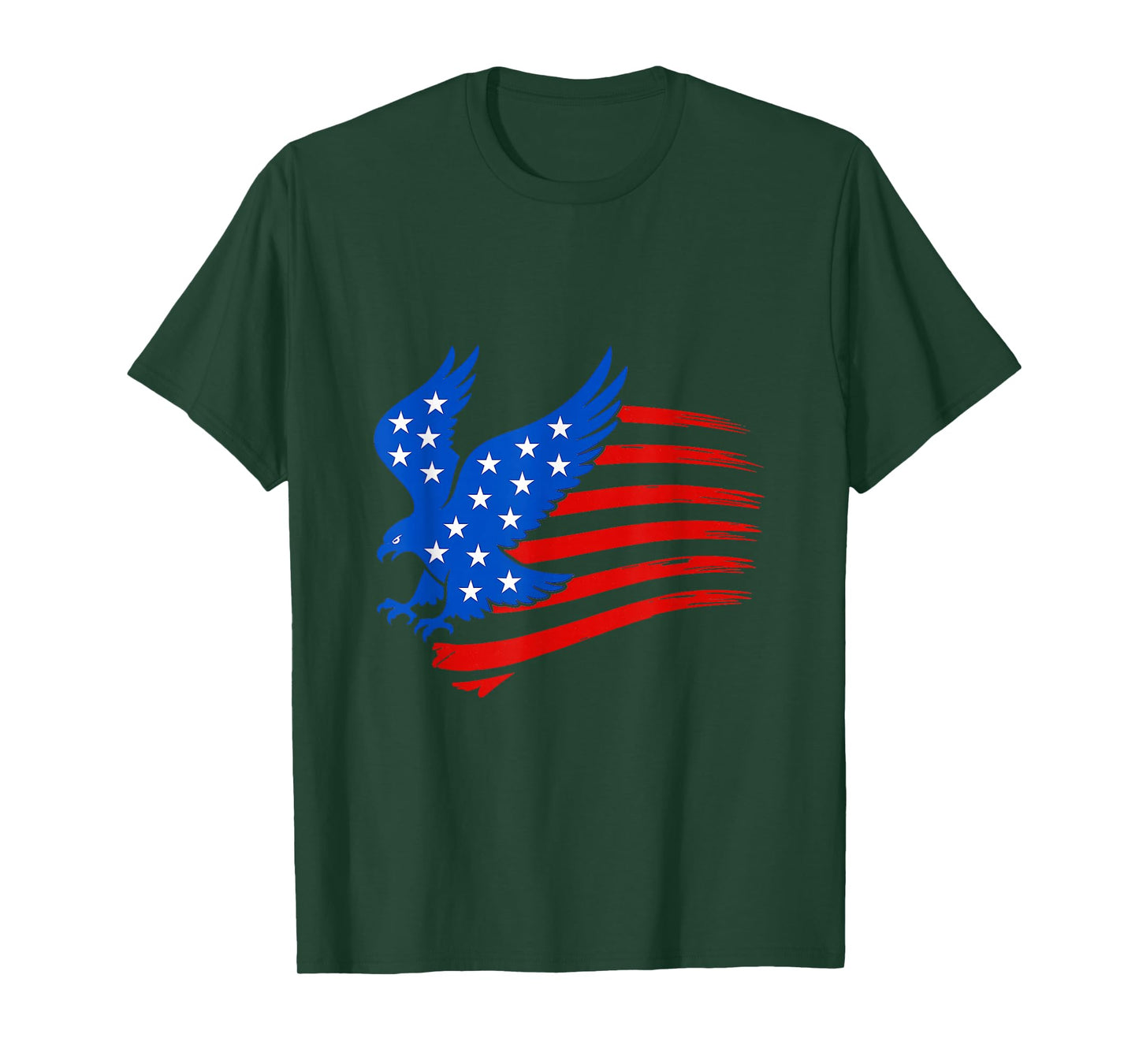 American Flag Eagle USA Patriotic Freedom Design T-Shirt