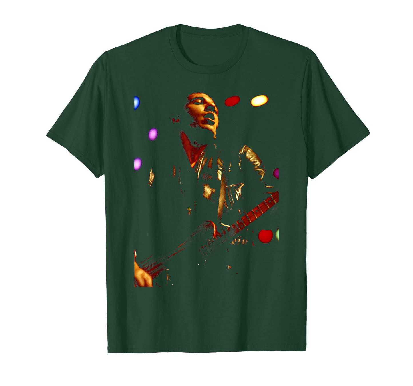 The Boss Bruce Springsteen Live at Wembley by Simon Fowler T-Shirt