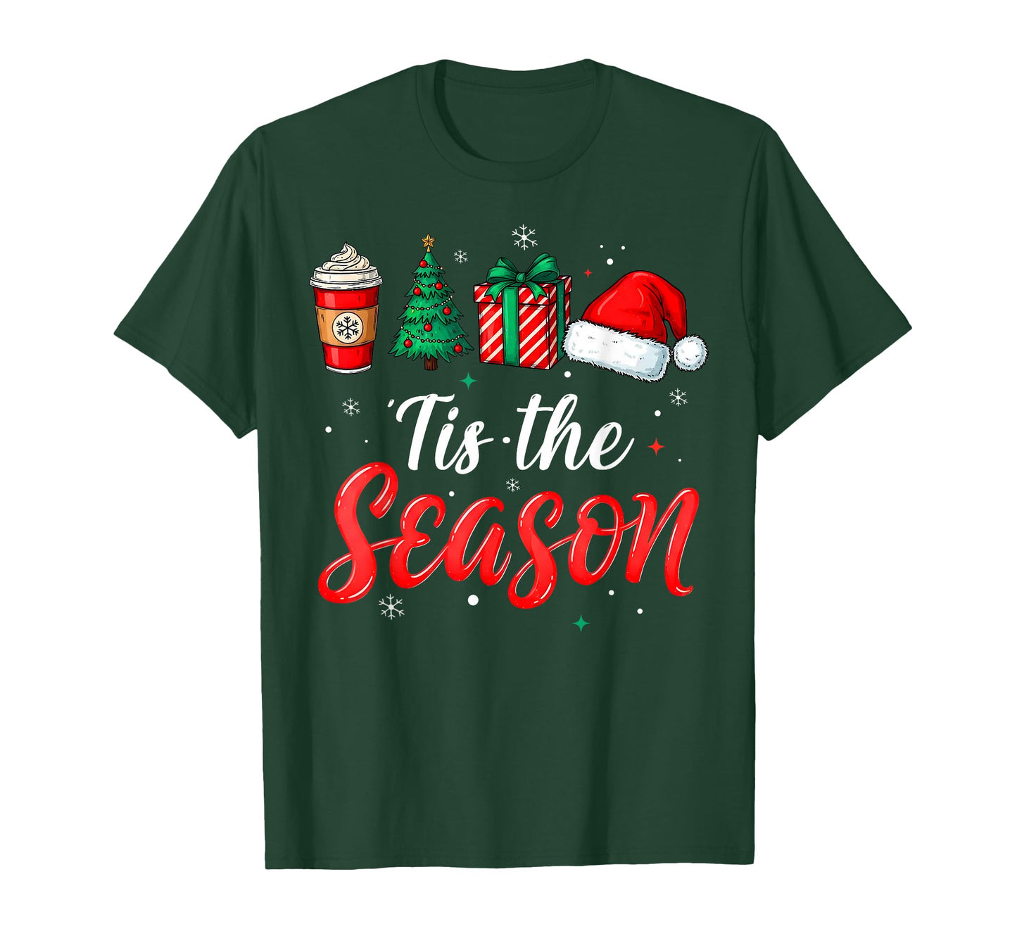 Tis The Season for Women Men Boys Youth Christmas T-Shirt
