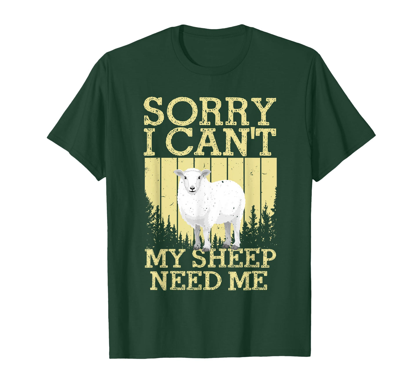Cool Sheep For Men Women Sheep Lovers Lamb Livestock Farmers T-Shirt