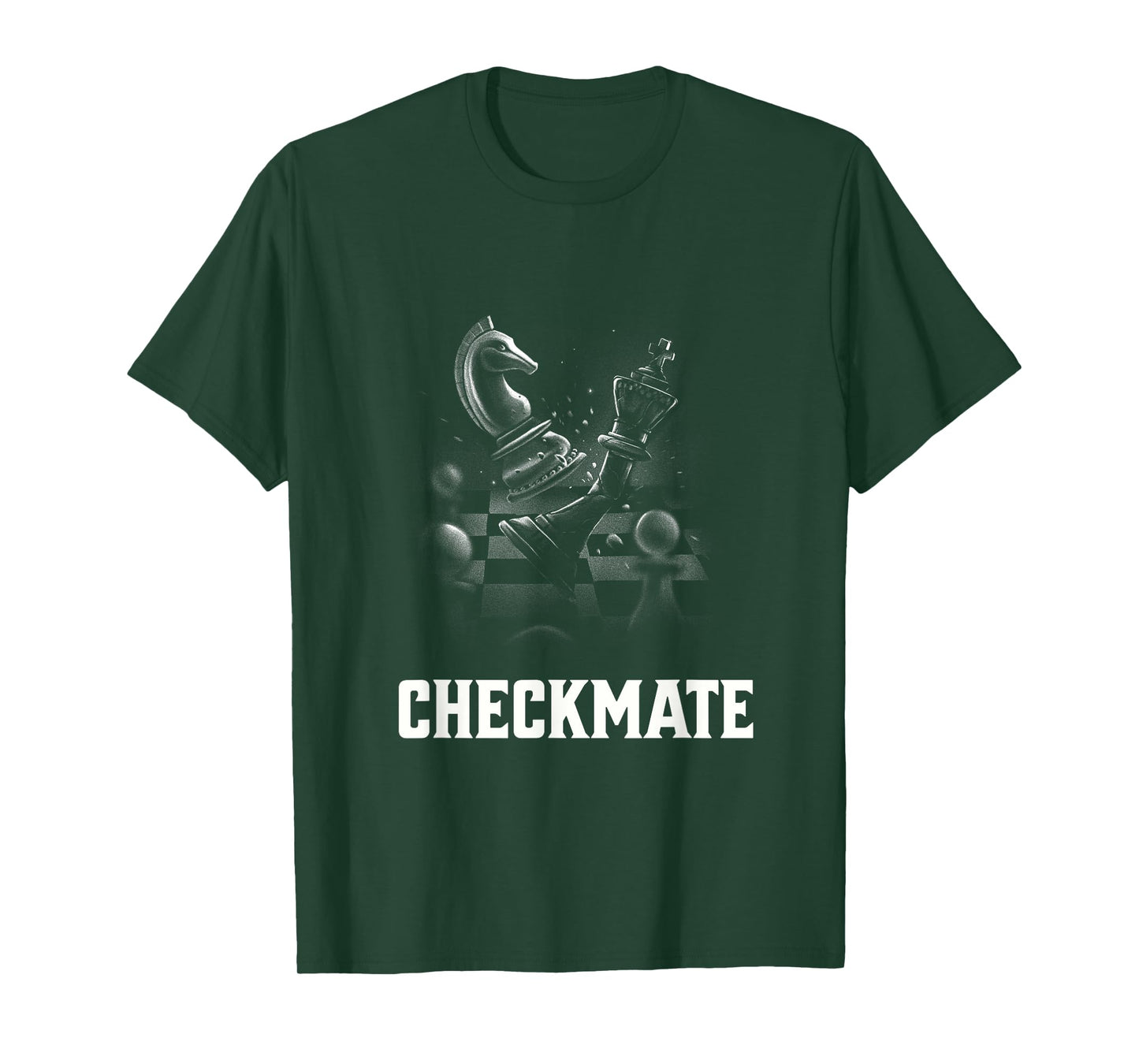Chess Tee for Boys with Chess Pieces and Checkmate T-Shirt