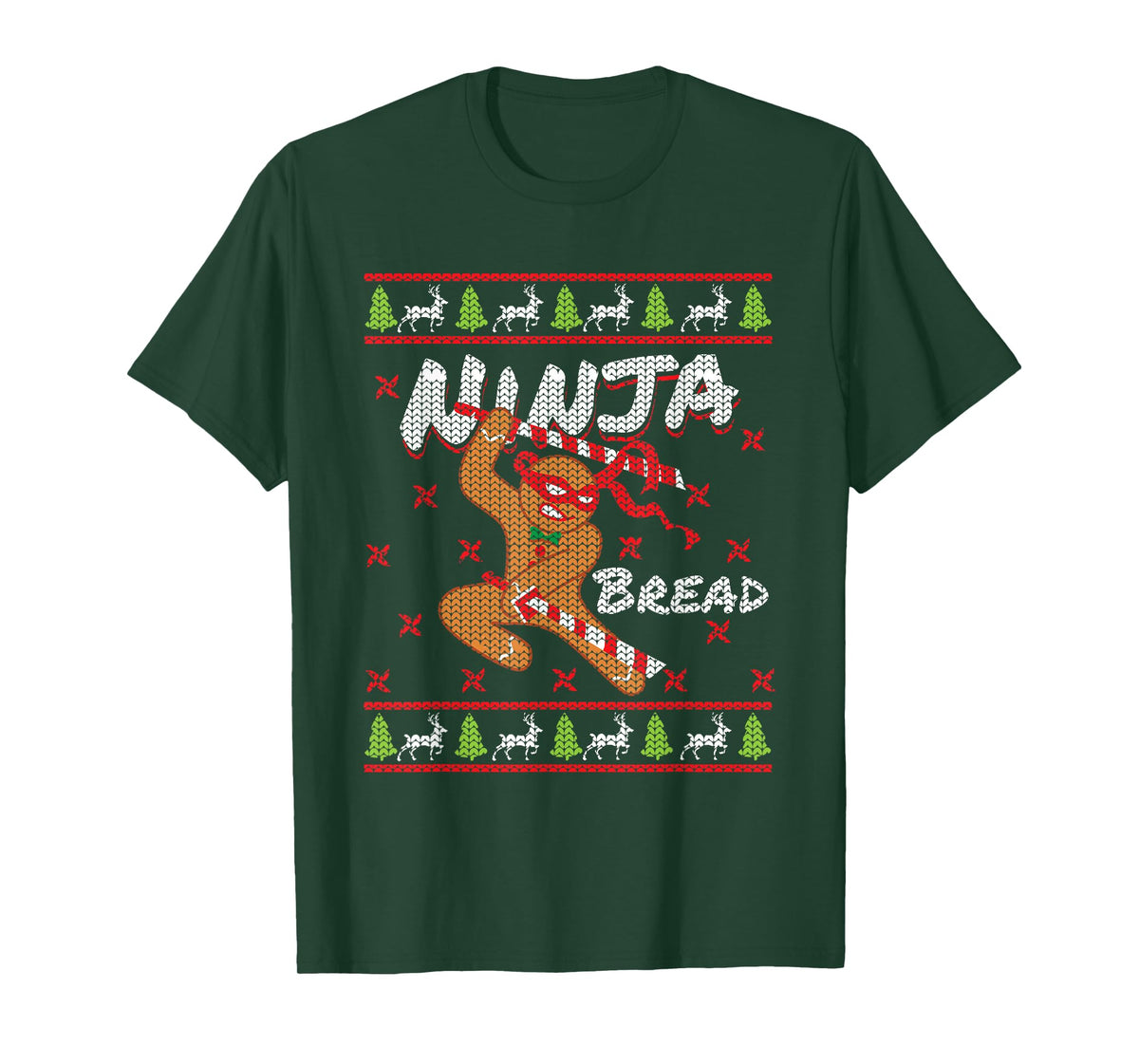 Ninjabread Man Gingerbread - Ninja Gift Ginjas Christmas T-Shirt