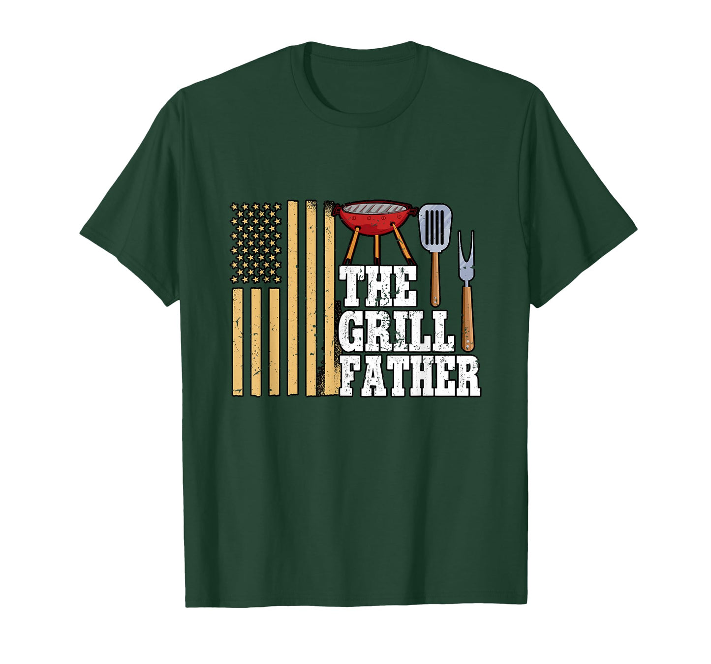 Barbecue Grill The Grillfather T-Shirt