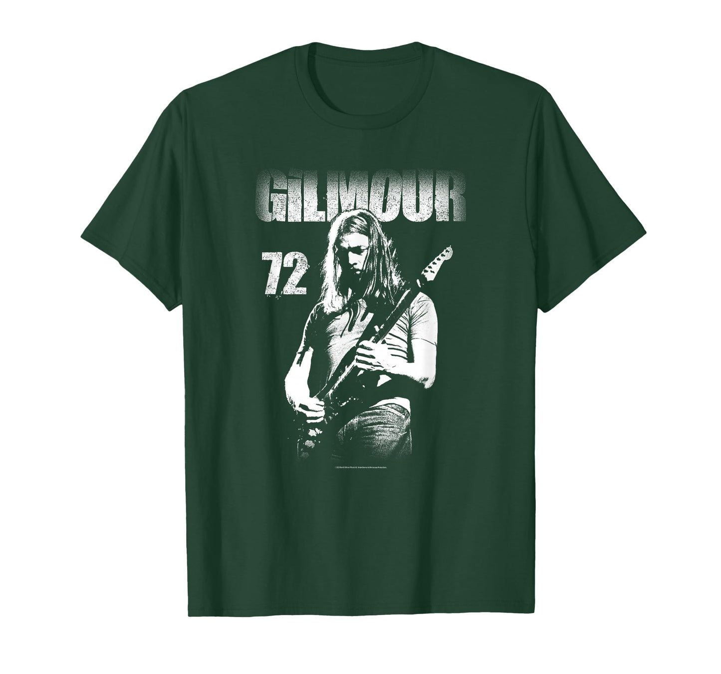 David Gilmour 1972 Photo T-Shirt