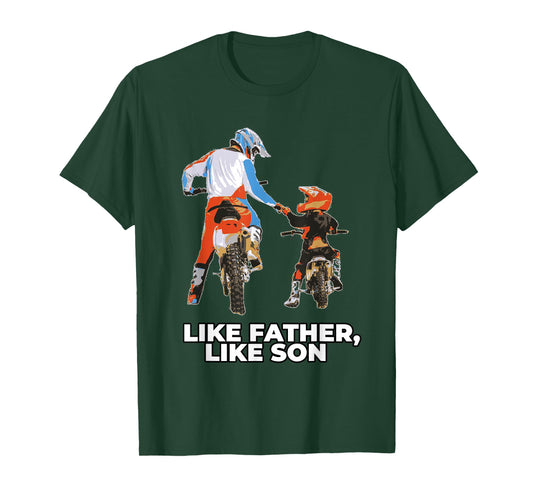 Moto Boss Braaap Dirt Bike Motocross Off-Roading T-Shirt Small