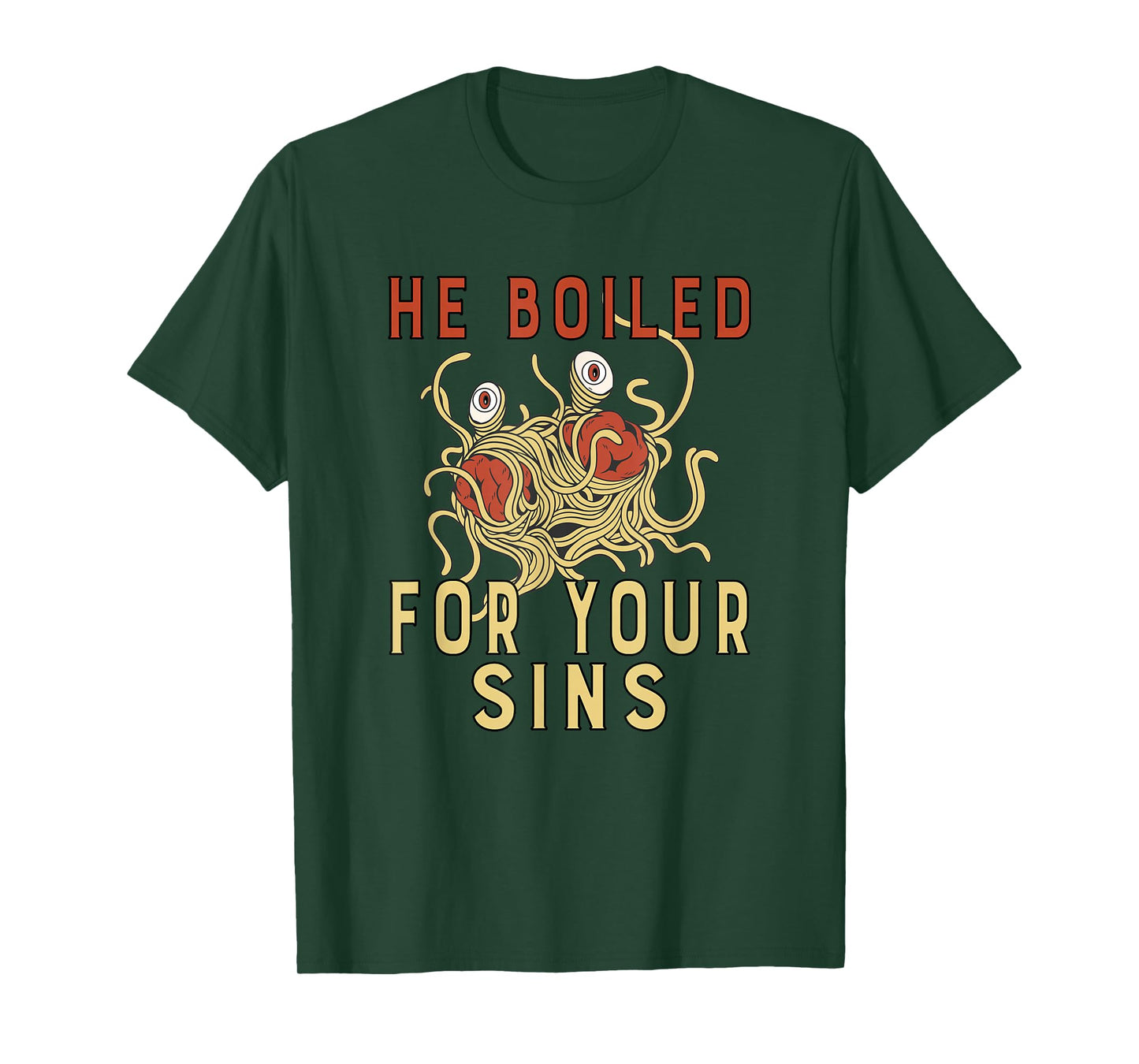 Atheist Atheism Flying Spaghetti Pastafarianism T-Shirt