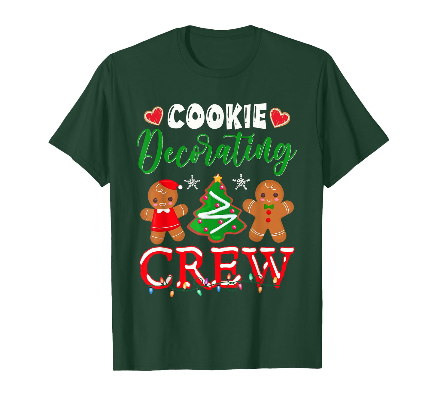 Cookie Decorating Crew Christmas Baker T-Shirt