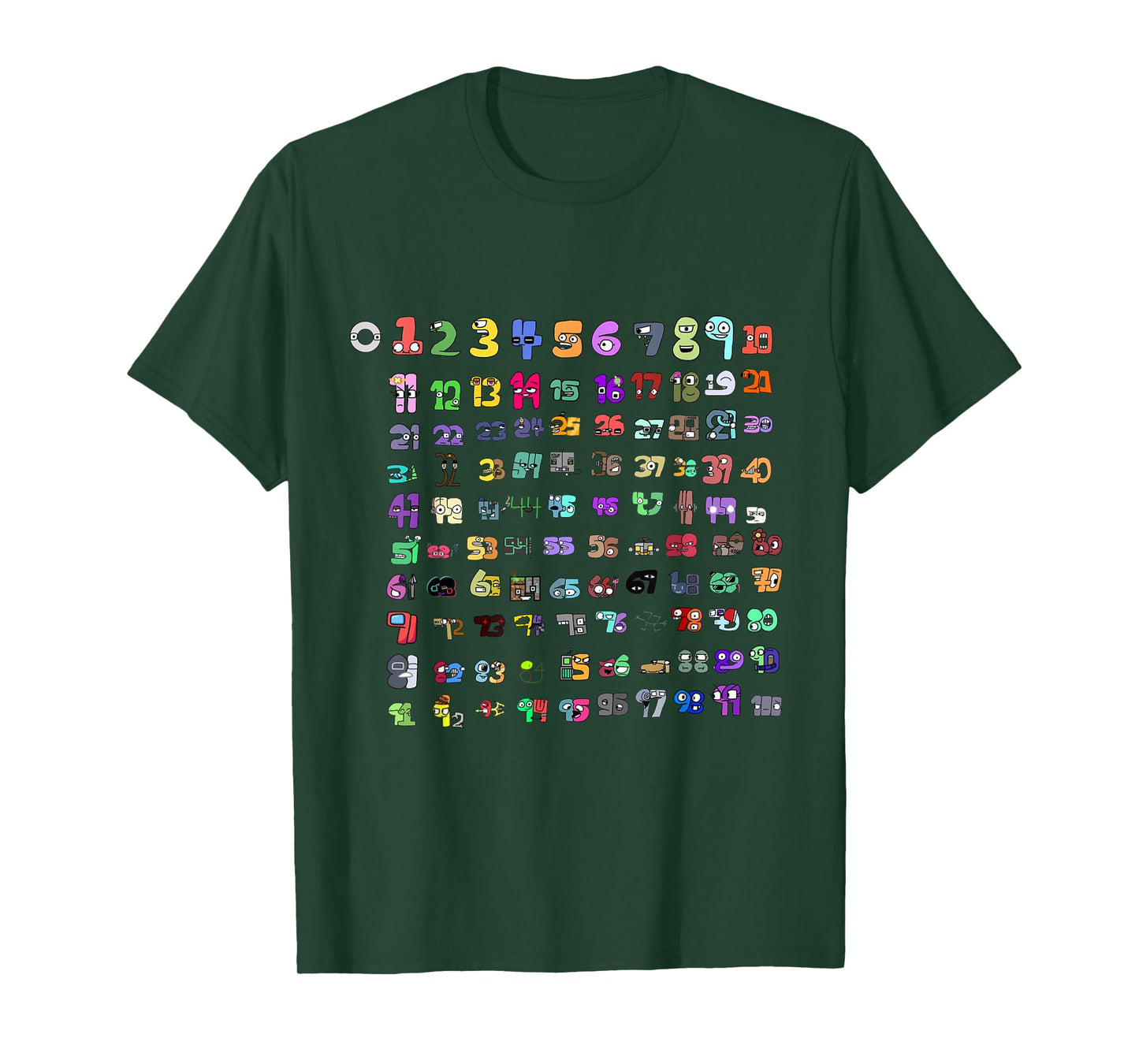 Number Lore 1-100 T-Shirt