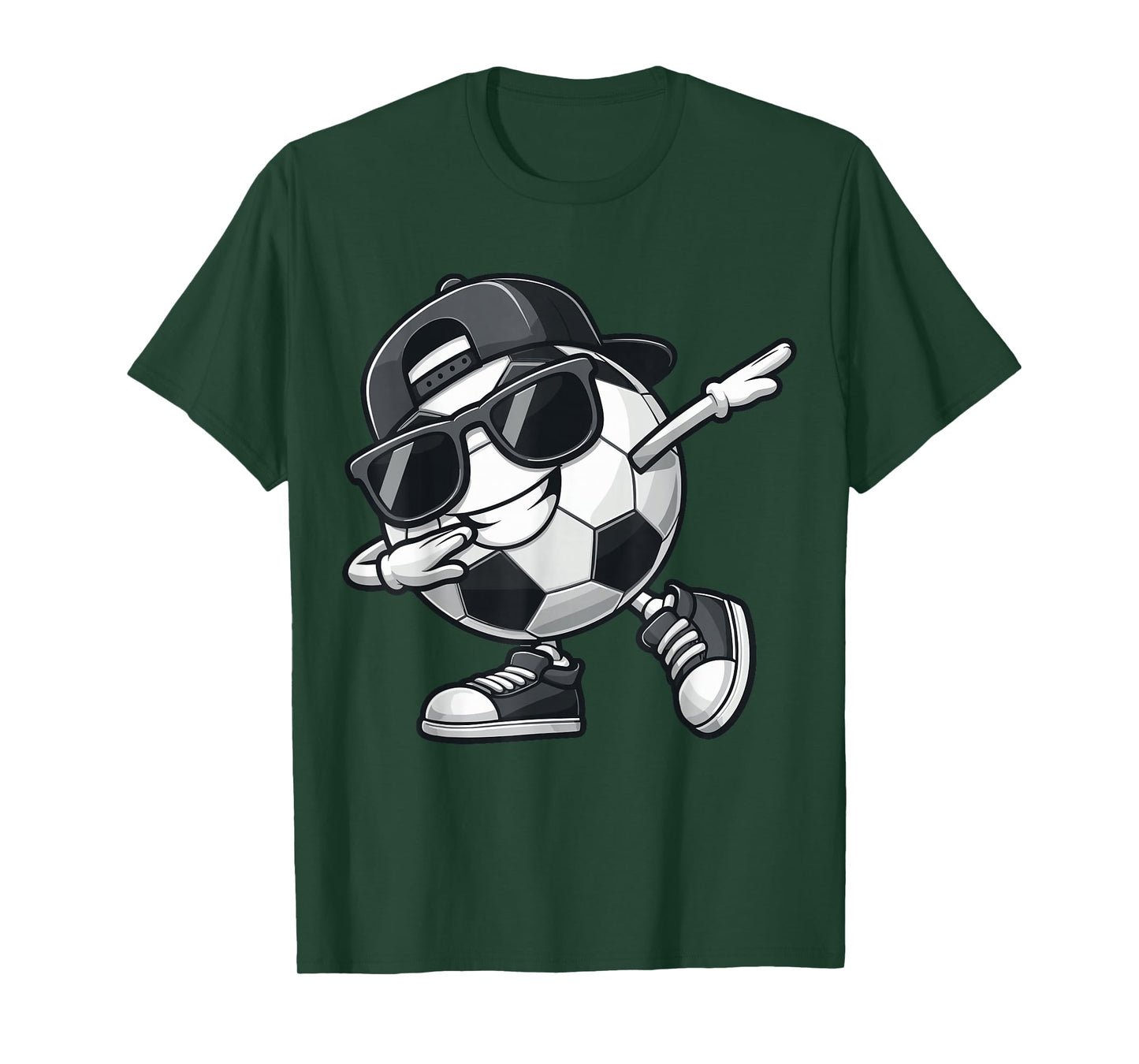 Dabbing Soccer Ball Player T-Shirt