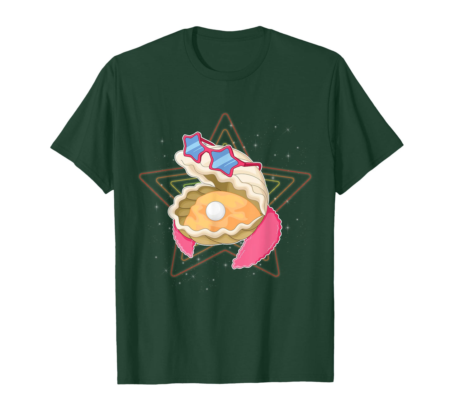 Clam Digger Pun Clamdigger Fresh Clams Clamorous Glamorous T-Shirt