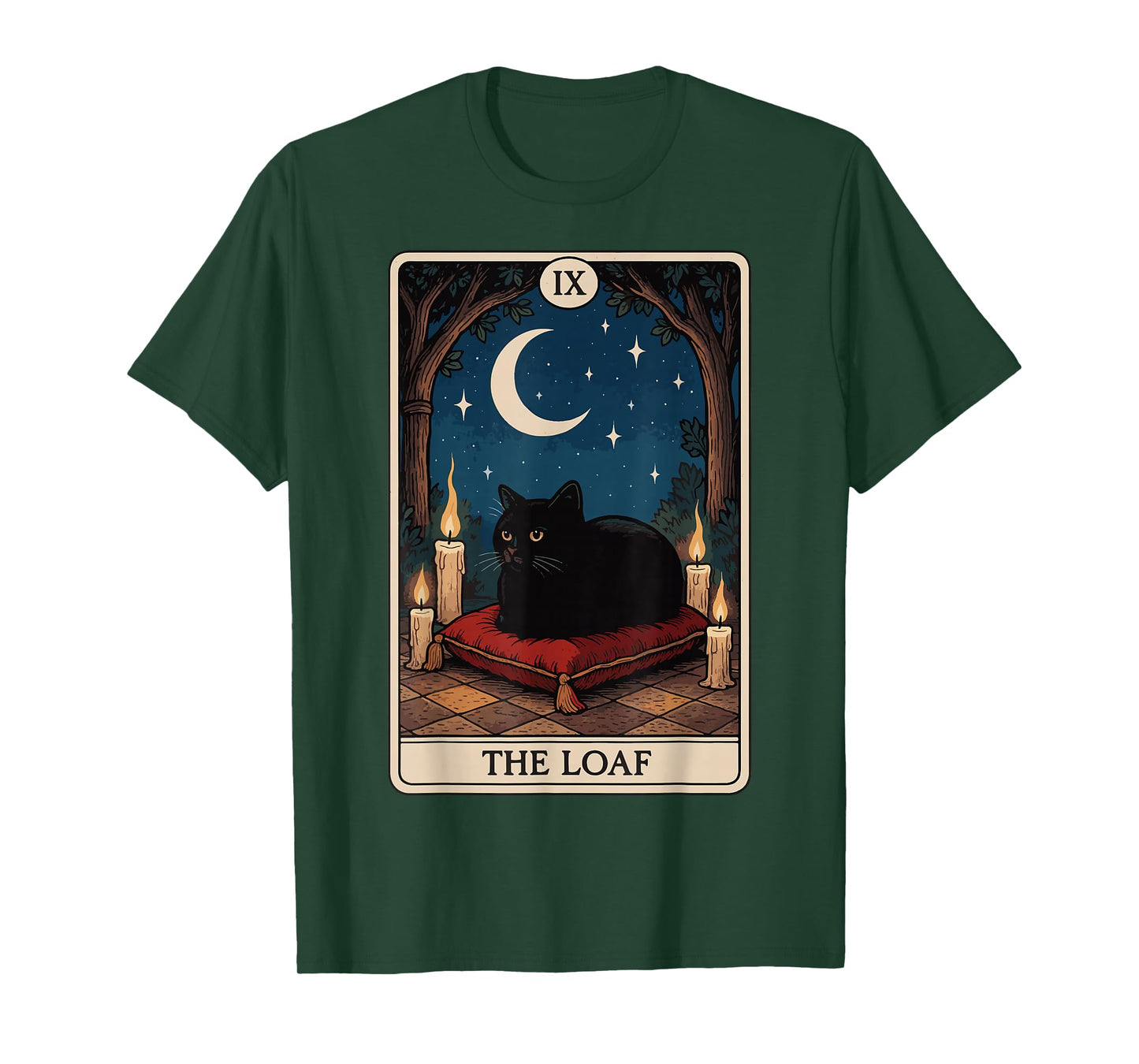 The Loaf Cat Tarot Card T-Shirt
