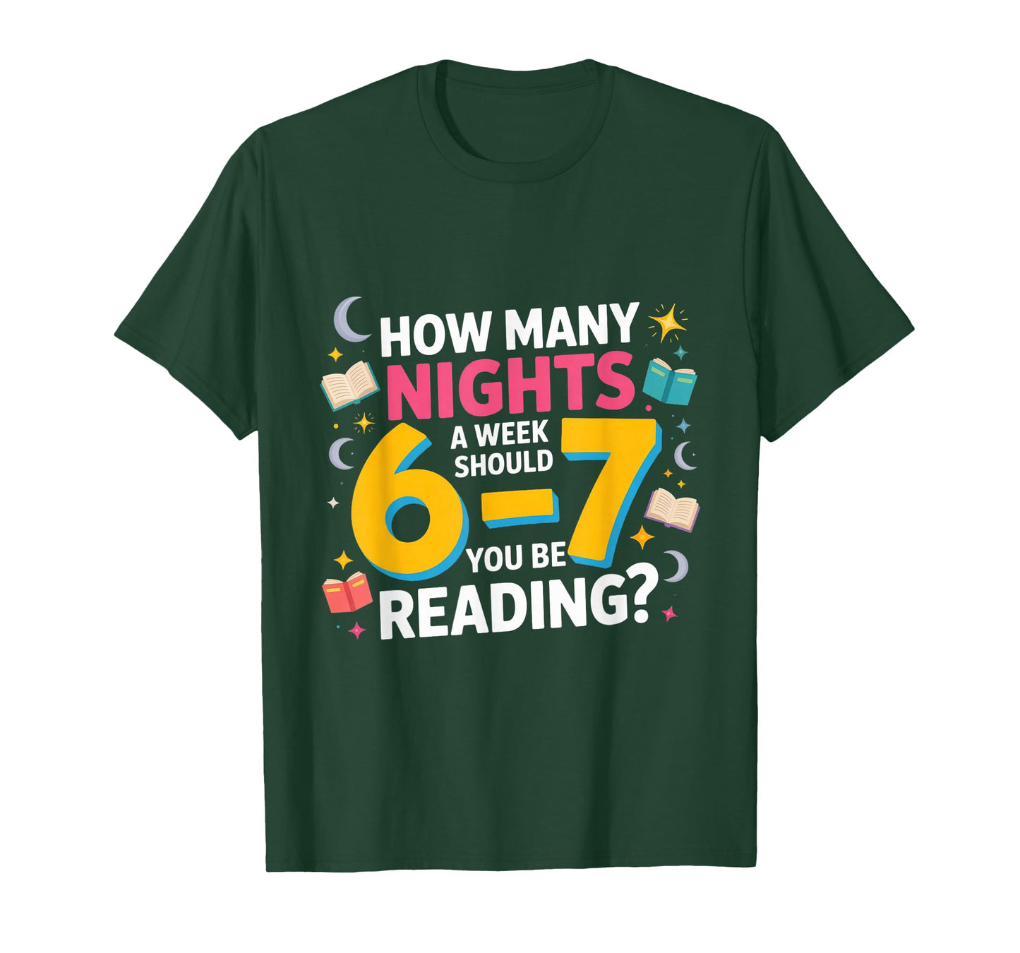 Funny Reading 67 Six Seven Meme English Teacher Book Lover T-Shirt