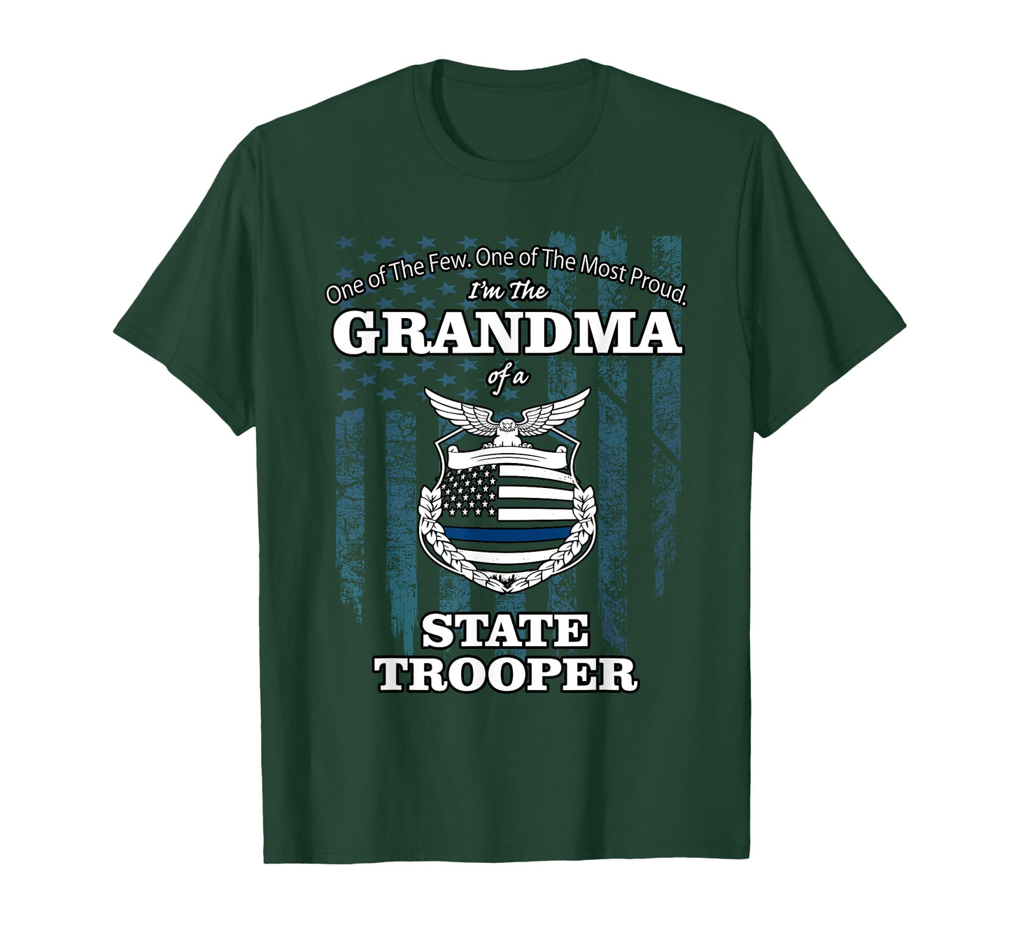 State police badge - proud state trooper grandma T-Shirt