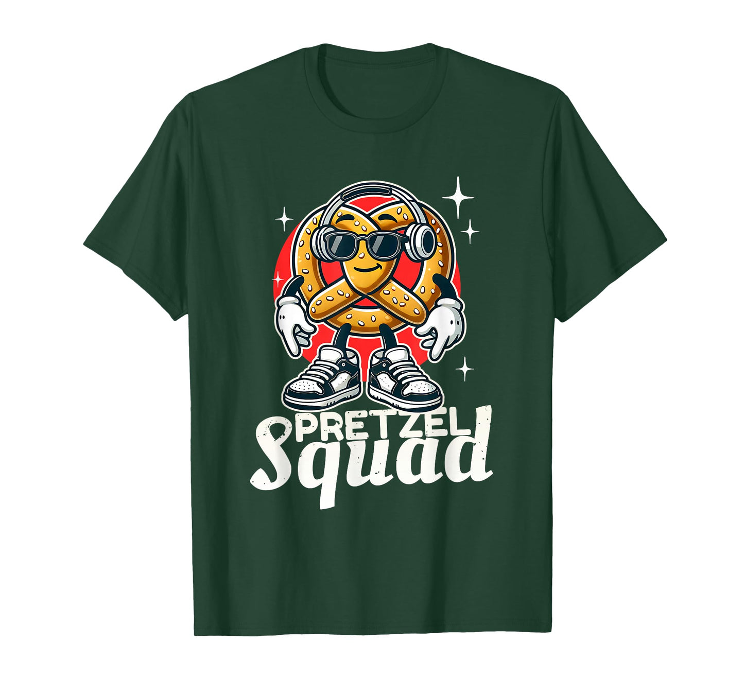 Cool Pretzel Squad Snack Matching Costume Women Kids Men T-Shirt