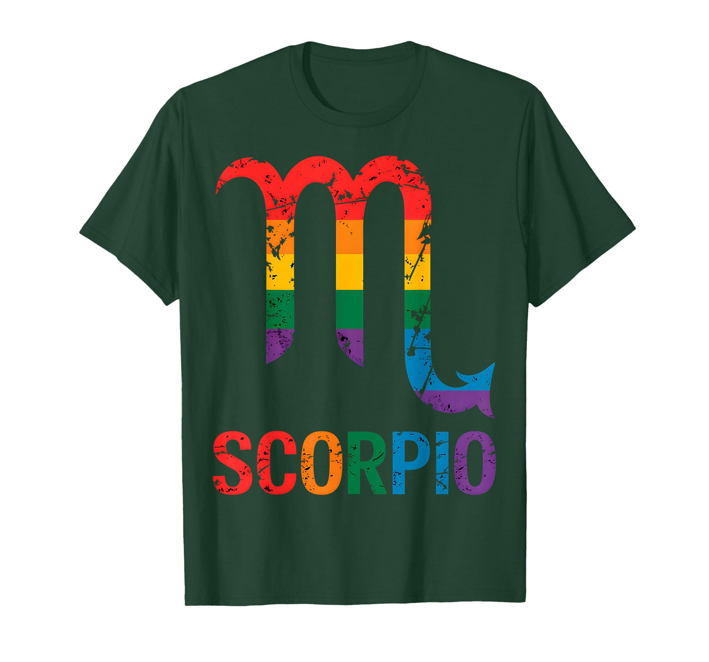 Scorpio LGBT Pride Zodiac T-Shirt