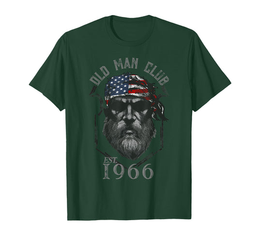 Old Man Club: Established 1966 T-Shirt T-Shirt