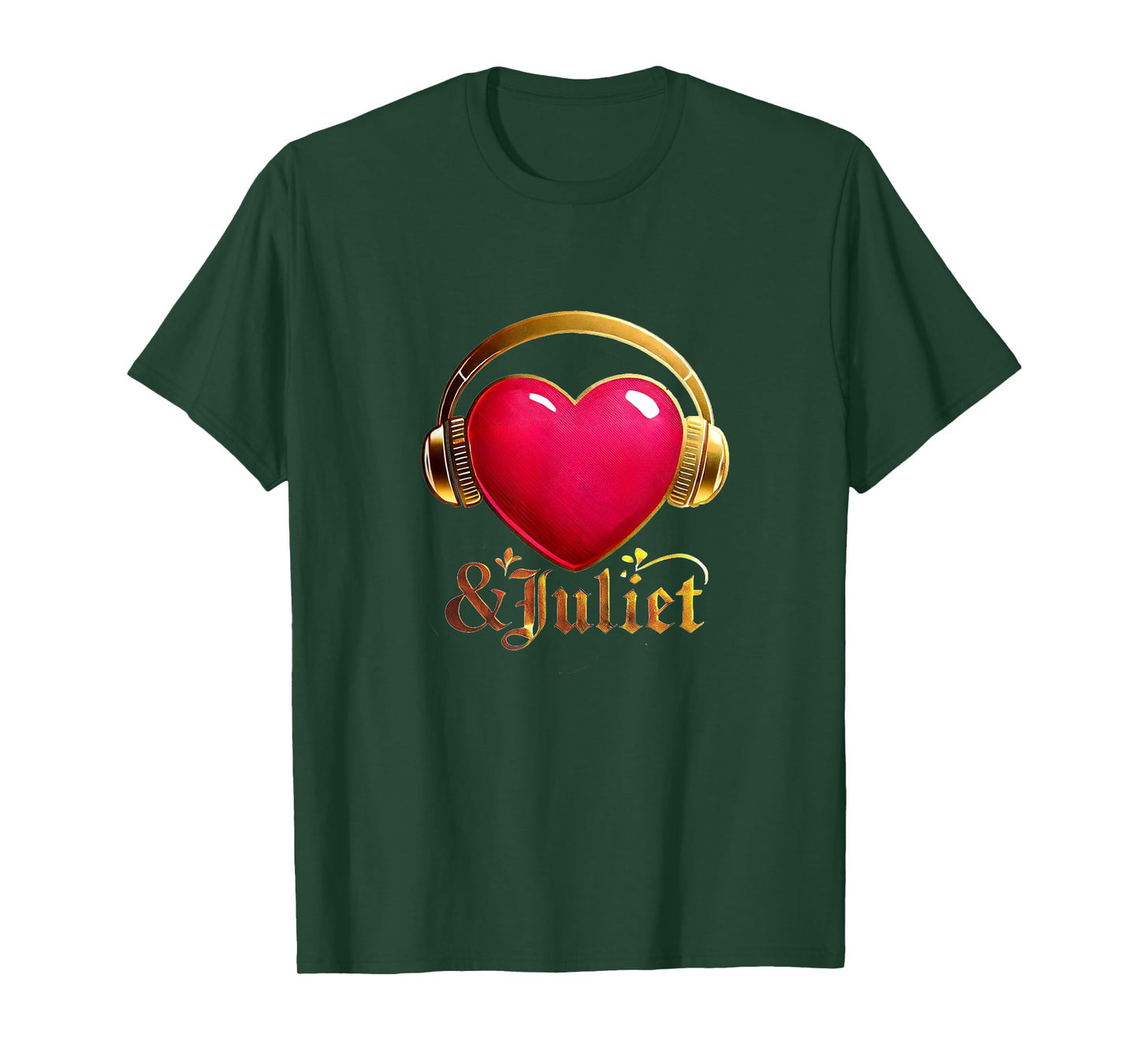 & Juliet Musical Theatre Heart Musicals T-Shirt