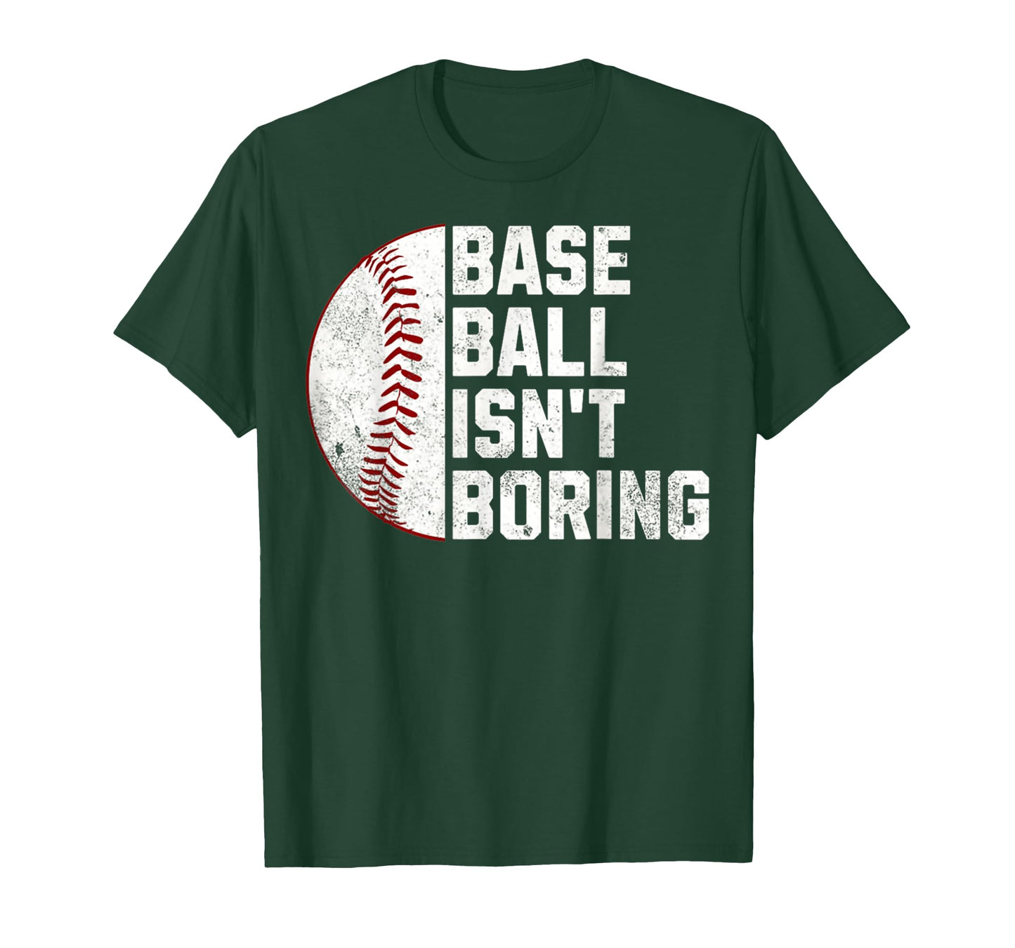 Baseball Isn't Boring Vintage Funny Baseball Fans Sport T-Shirt