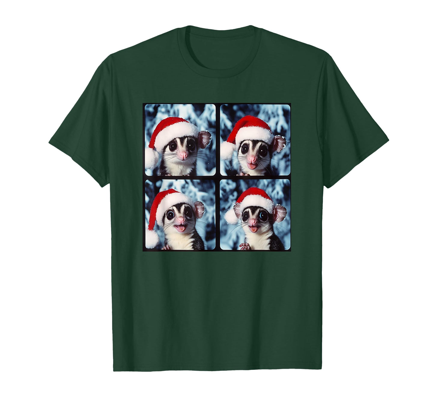 Sugar Glider Christmas Animal Photography Sugar Glider T-Shirt