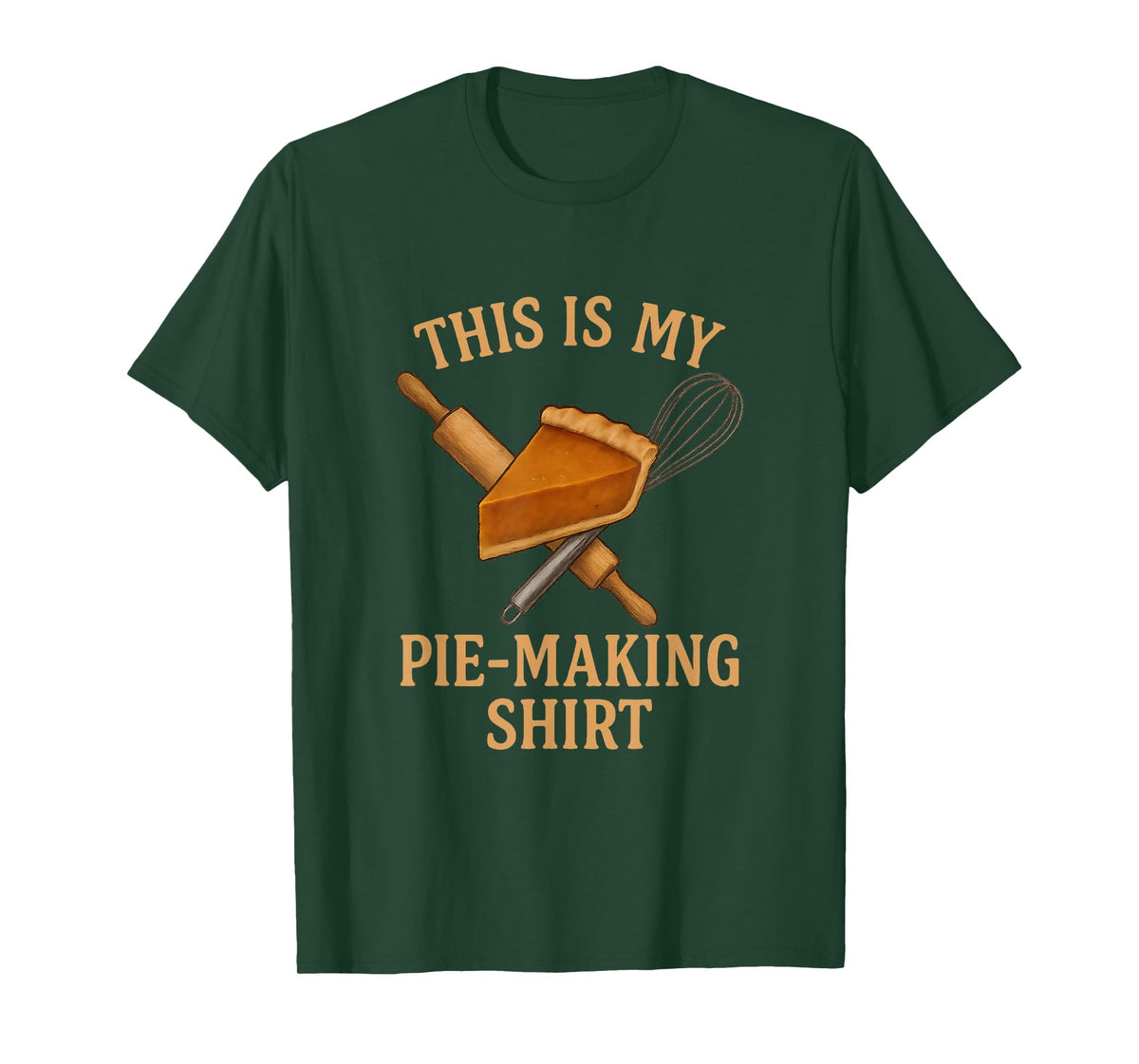 This is My Pie Making Shirt Funny Thanksgiving Baking Baker T-Shirt
