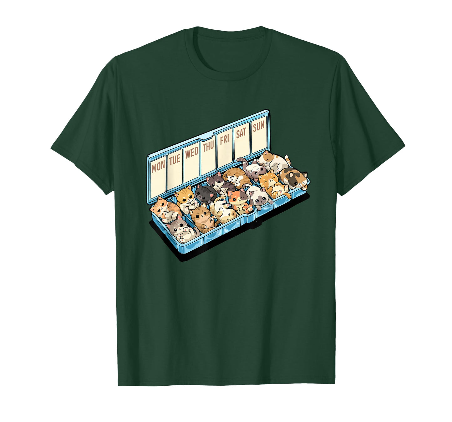 Cats Happiness Medicine Cute Cat Lovers Design T-Shirt
