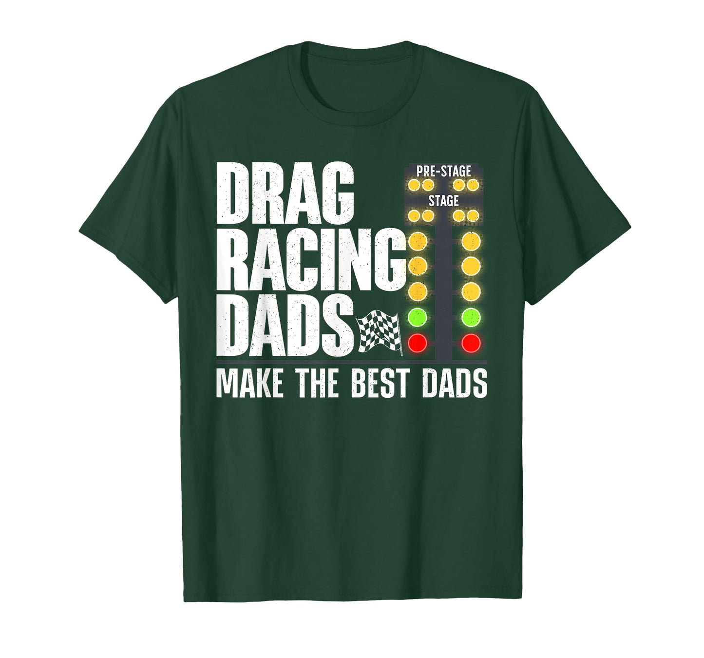 Cool Drag Racing Art For Men Dad Drag Racer Race Car Racing T-Shirt