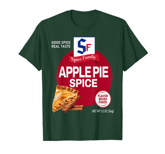 Apple Pie Spice Group Family Matching Halloween Outfit T-Shirt