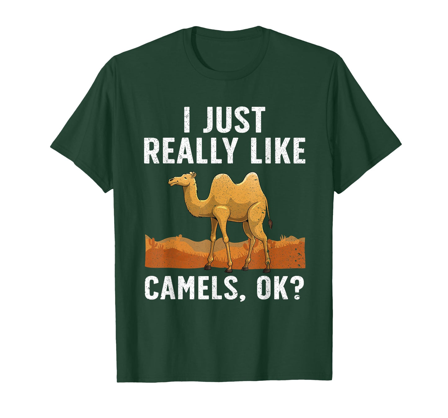 Cool Camel For Men Women Dromedary Camels Animal Lovers T-Shirt