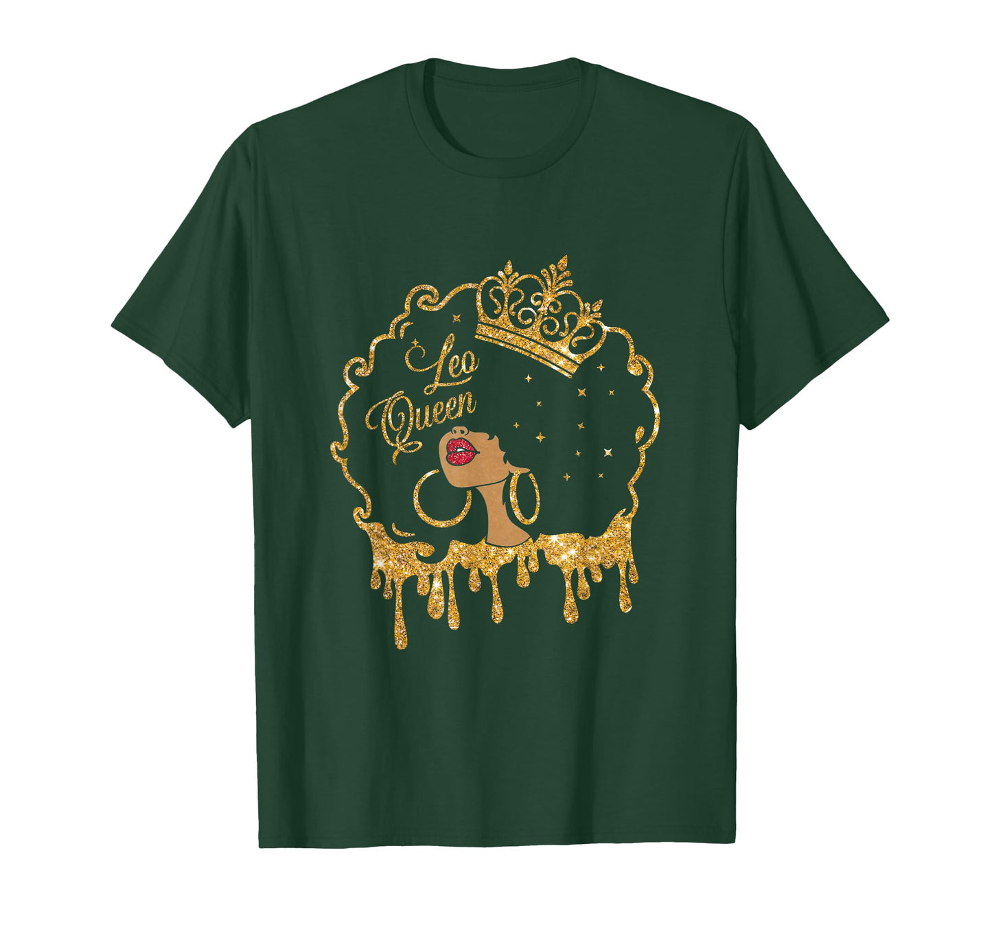 Leo Queens Are Born in July 23 - August 22 Birthday T-Shirt