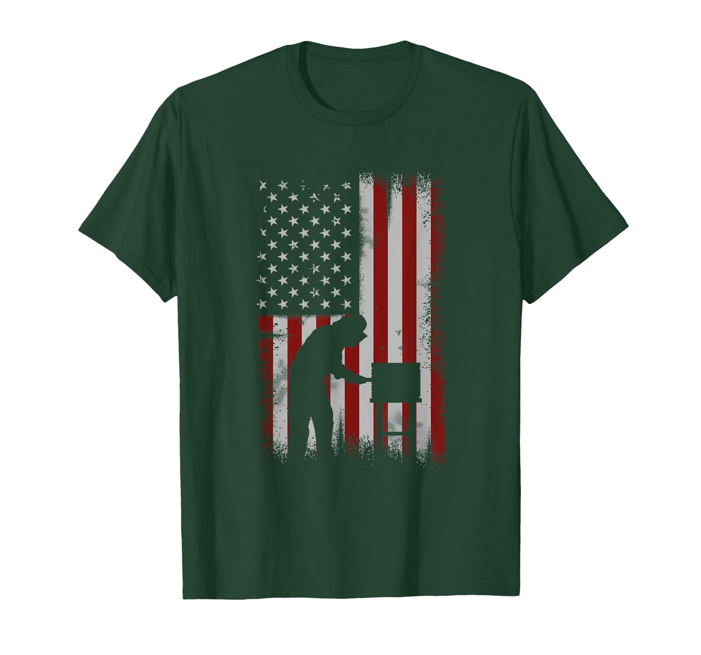 American Flag Beekeeper Shirt Men Beekeeping Gift Apiarist T-Shirt
