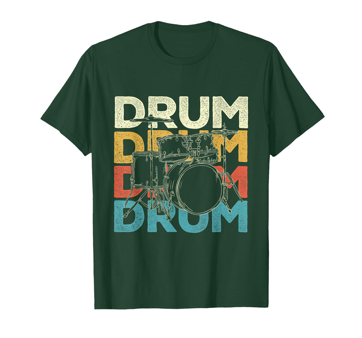 Drum - Drummer Band Lover Percussionist Drumming T-Shirt