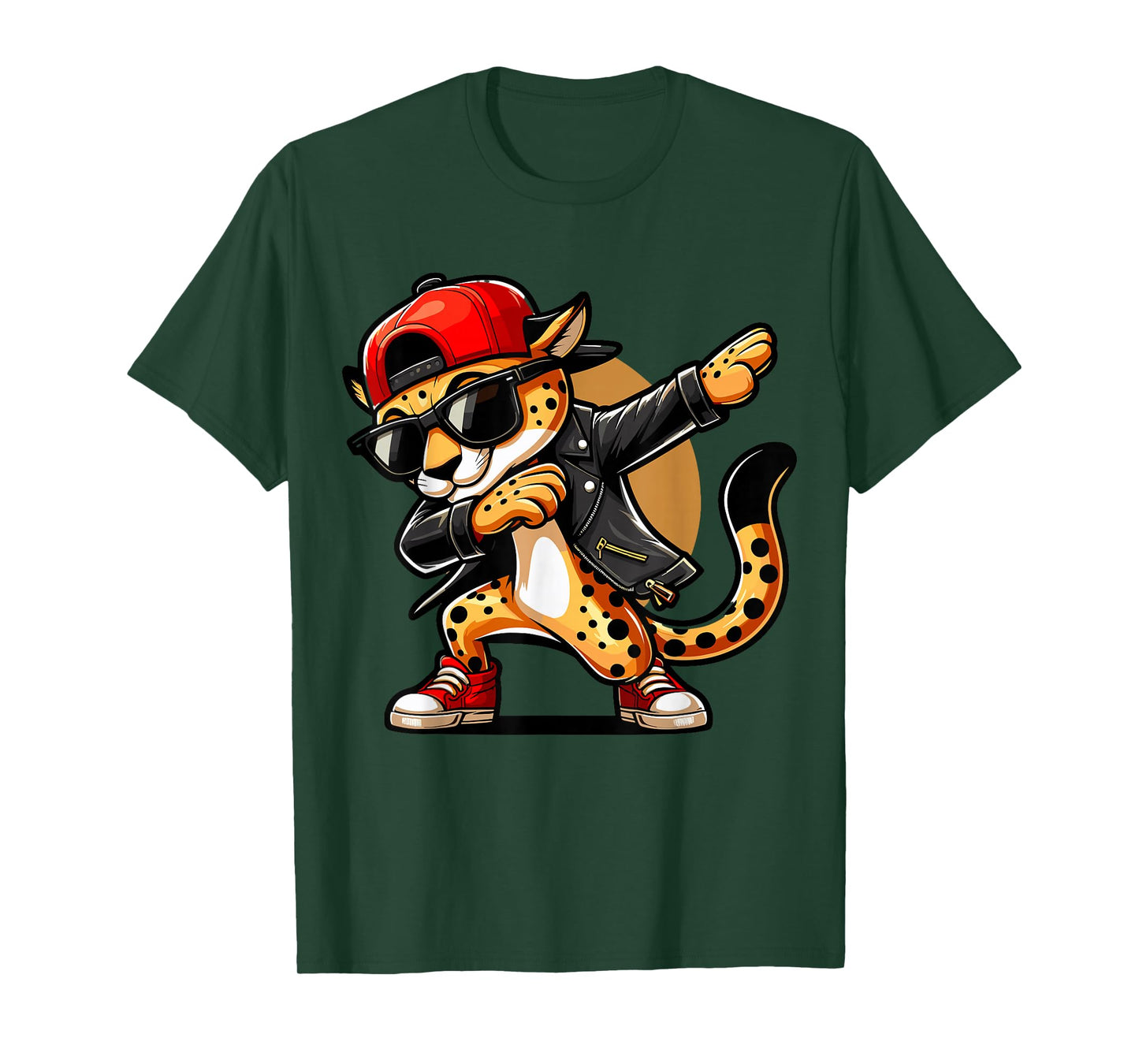 Dabbing Cheetah T-Shirt