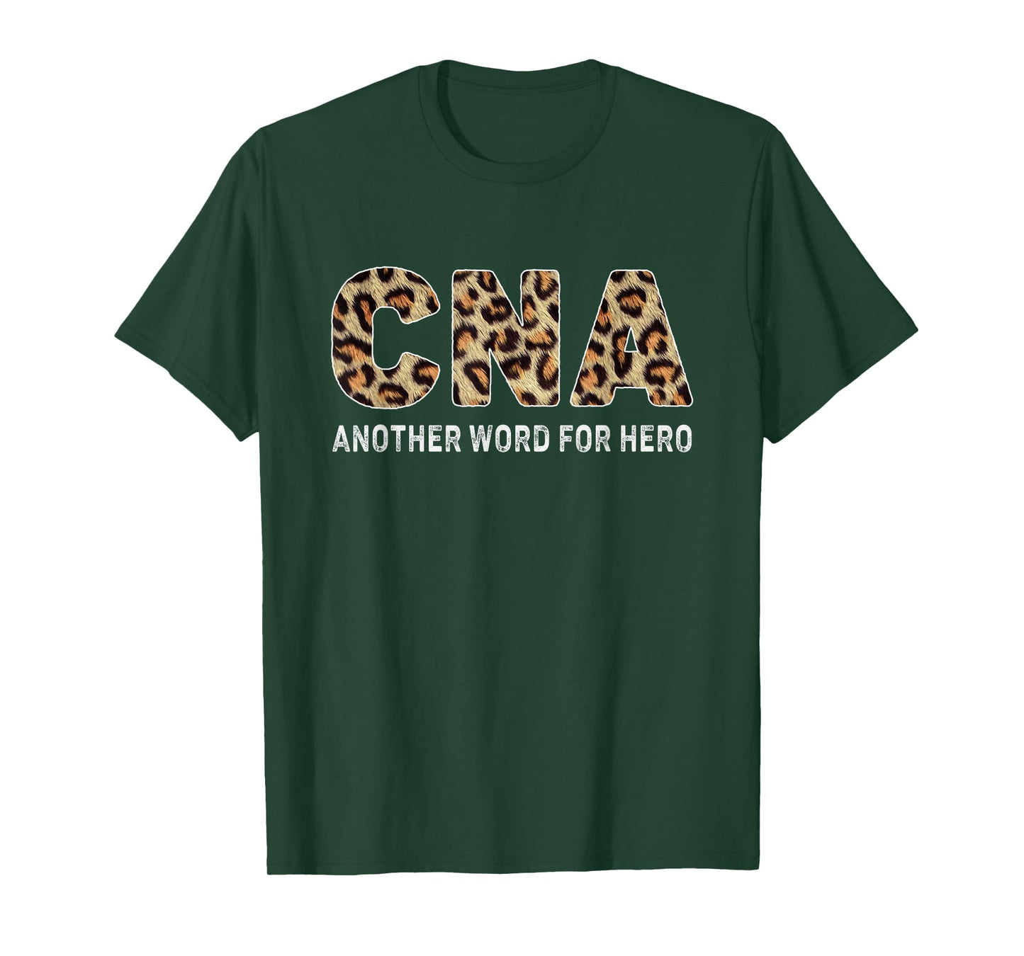 CNA Leopard Nurse Life T-Shirt