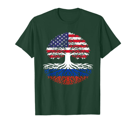 American Grown Russian Roots T-Shirt