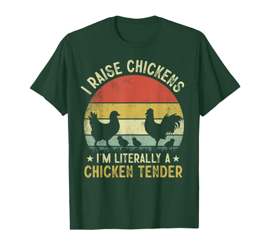 Chicken farmer chicken tender funny women men chicken lover T-Shirt