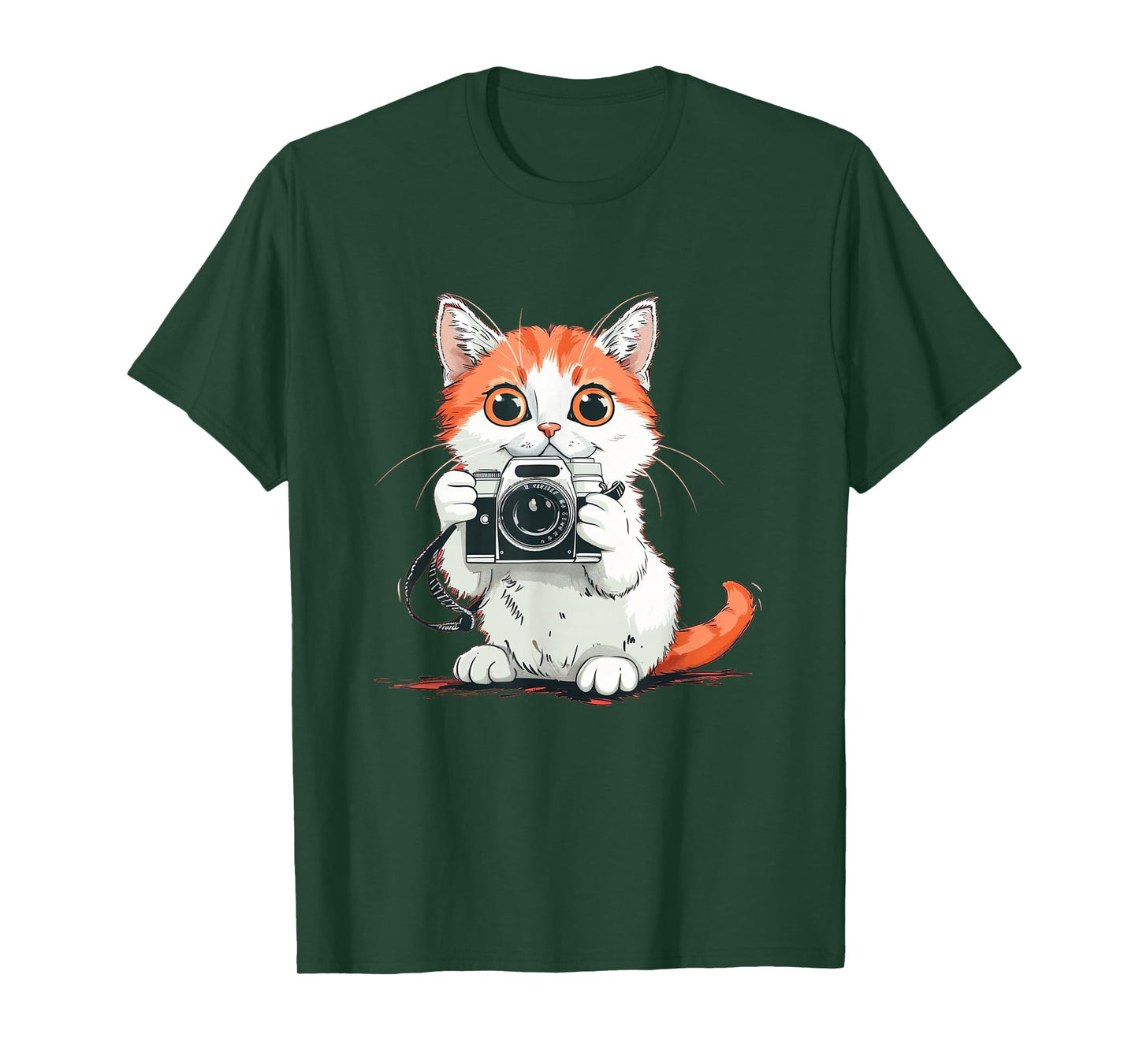 Cute Camera Cat Costume for funny Boys and Girls T-Shirt