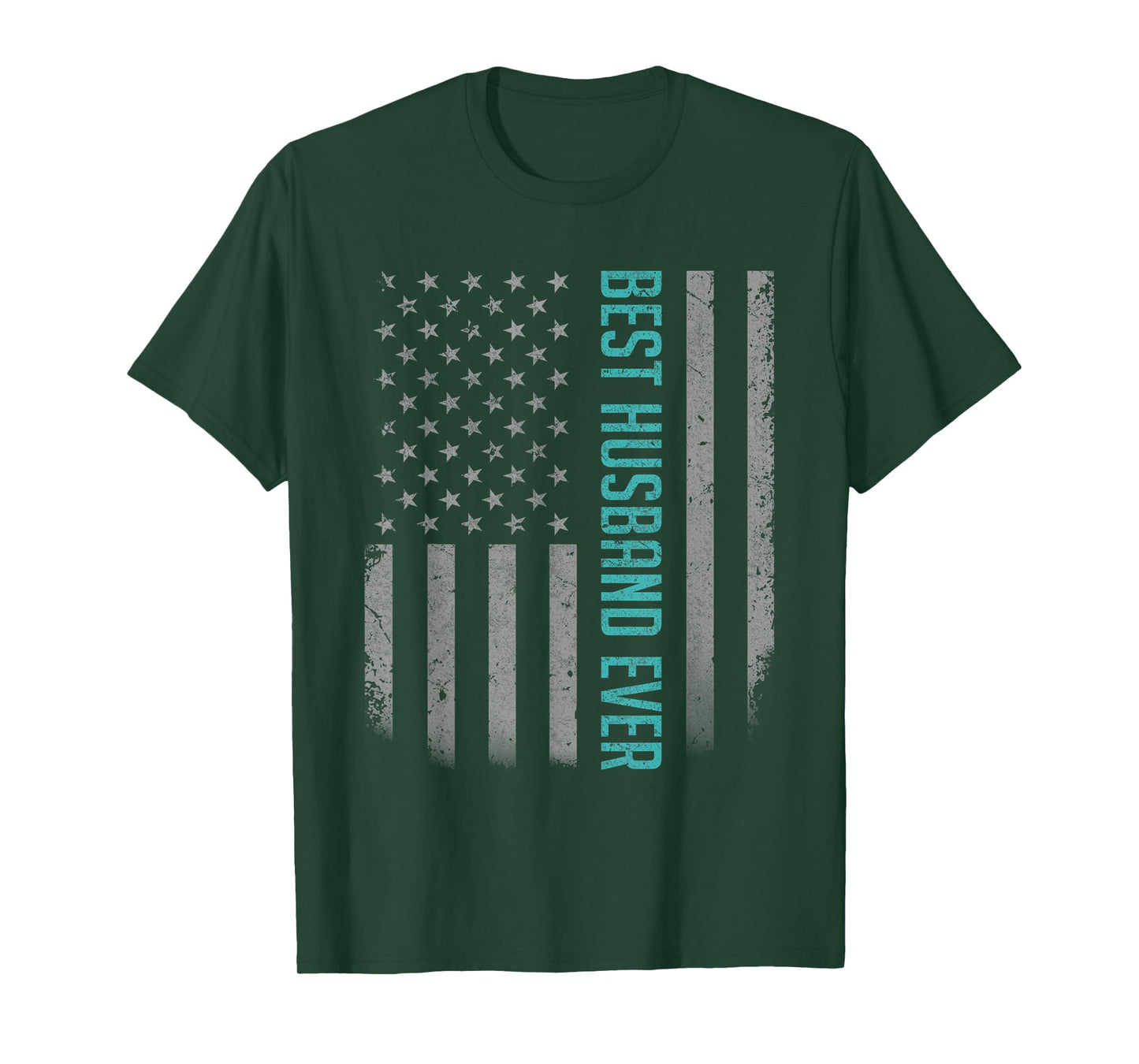 Best Husband Ever American Flag Shirt Gifts for Father's Day T-Shirt