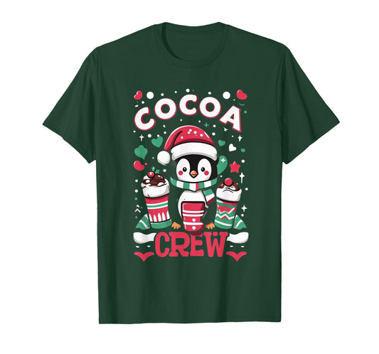 Cocoa Crew - Cozy Winter Hot Chocolate Lover Tee T-Shirt