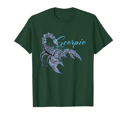 Scorpio Astrology Symbol Horoscope Zodiac Sign Birthday T-Shirt
